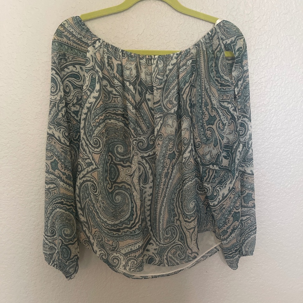 Neutral green print noise